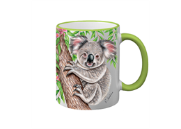 Tasse Wild Koala, hellgrün, 330ml