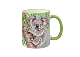 Tasse Wild Koala, hellgrün, 330ml