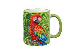 Tasse Wild Papagei, hellgrün, 330ml