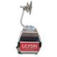 Télécabine Omega IV argentée "Leysin" 1:32