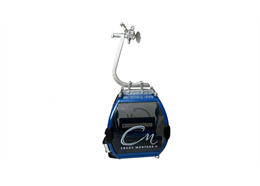Télécabine Omega IV bleu "Crans Montana" 1:32