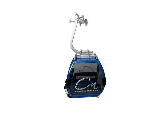 Télécabine Omega IV bleu "Crans Montana" 1:32