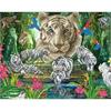Temple du Tigre blanc, 40x50cm Crystal Art Kit