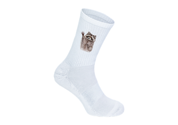 Tennissocken Waschbär, 37/41