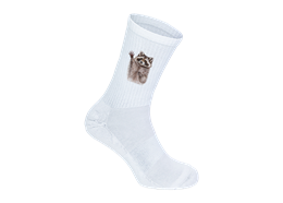 Tennissocken Waschbär, 42/46