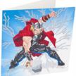 Thor, carte 18x18cm Crystal Art | Bild 3