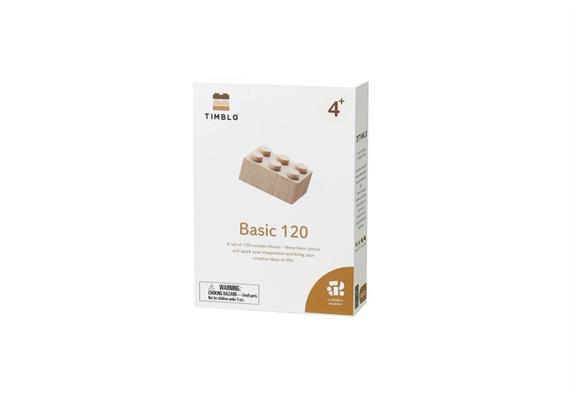 Timblo Holz Klemmbausteine - Basic Set 120