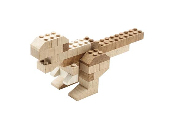 Timblo Holz Klemmbausteine - Dinosaurier