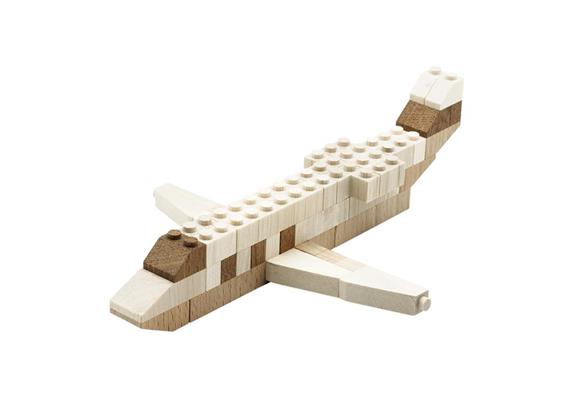 Timblo Holz Klemmbausteine - Flugzeug
