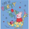 Time To Party, 18x18cm Crystal Art Card