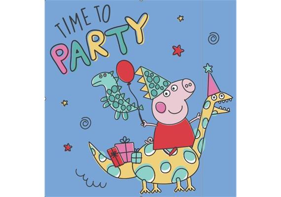 Time To Party, 18x18cm Crystal Art Card