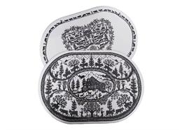Tischset oval "Poya" 12er Set