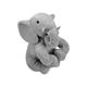 Ultrasoft Luxus Plüsch Elefant, grau, 30 cm