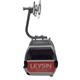 Umlaufkabine Omega IV silber "Leysin" 1:32  LEYSIN  OXYGENE DES ALPES  ALPES VAUDOISES +