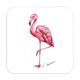 Untersetzer Flamingo, 9x9cm