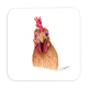 Untersetzer Huhn, 10 x10cm