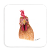 Untersetzer Huhn, 10 x10cm