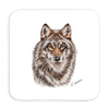 Untersetzer Wolf, 9 x 9cm