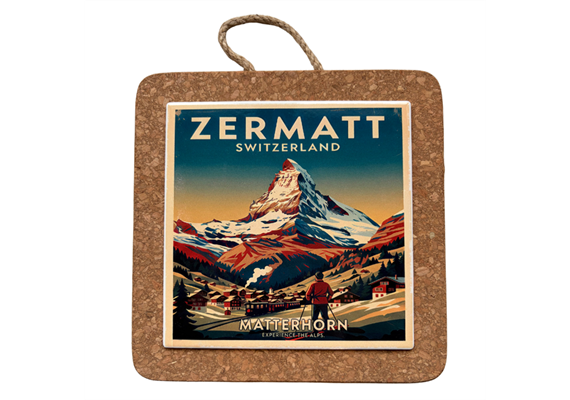 Untersetzer Zermatt, 19.5cm