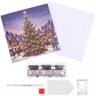 Weihnachtsbaum, 18x18cm Crystal Art Card | Bild 4