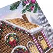 Weihnachtshütte, 18x18cm Crystal Art Card | Bild 2