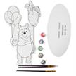 Winnie the Pooh XL Buddy, Paint By Numbers Kit | Bild 4