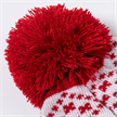 Wintermütze rot mit Bommel | Bild 4