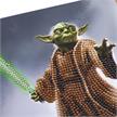 Yoda, carte 18x18cm Crystal Art | Bild 3
